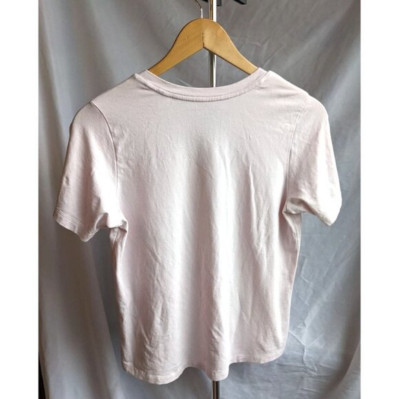 UNIVERSAL STANDARD Petite V Rex in Pale Pink Pima Cotton V-Neck 2XSP (sz 6-8) - Picture 7 of 7